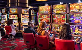 Tampilan dashboard permainan unggulan abadislot dengan slot, live dealer, dan pasar olahraga